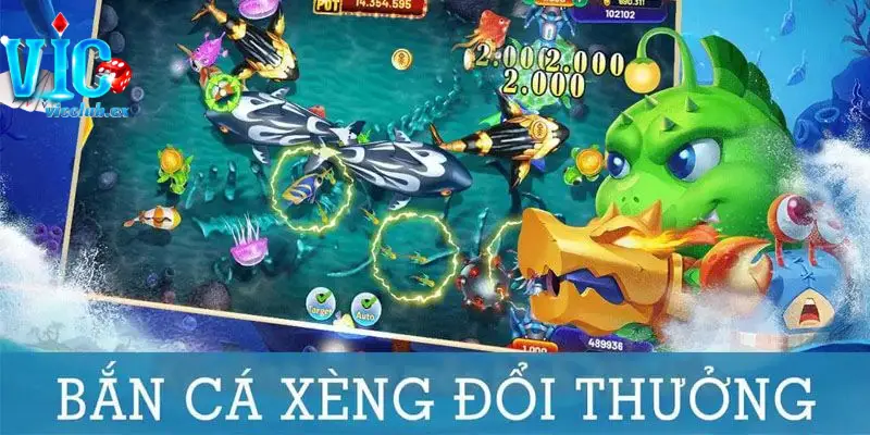 Bắn cá xèng VICCLUB: Cách chơi và chiến thuật săn cá hay