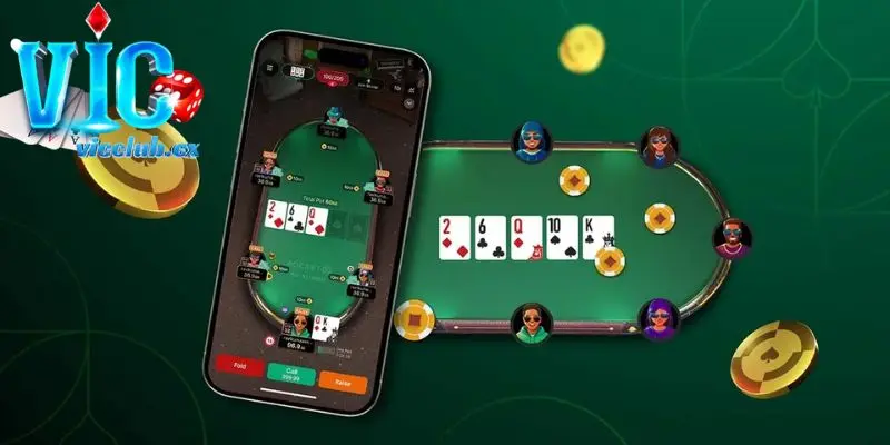 Khám phá game bài Poker online tại Vicclub 