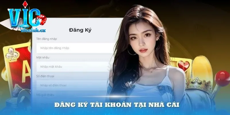 Điền thông tin đăng ký đơn giản